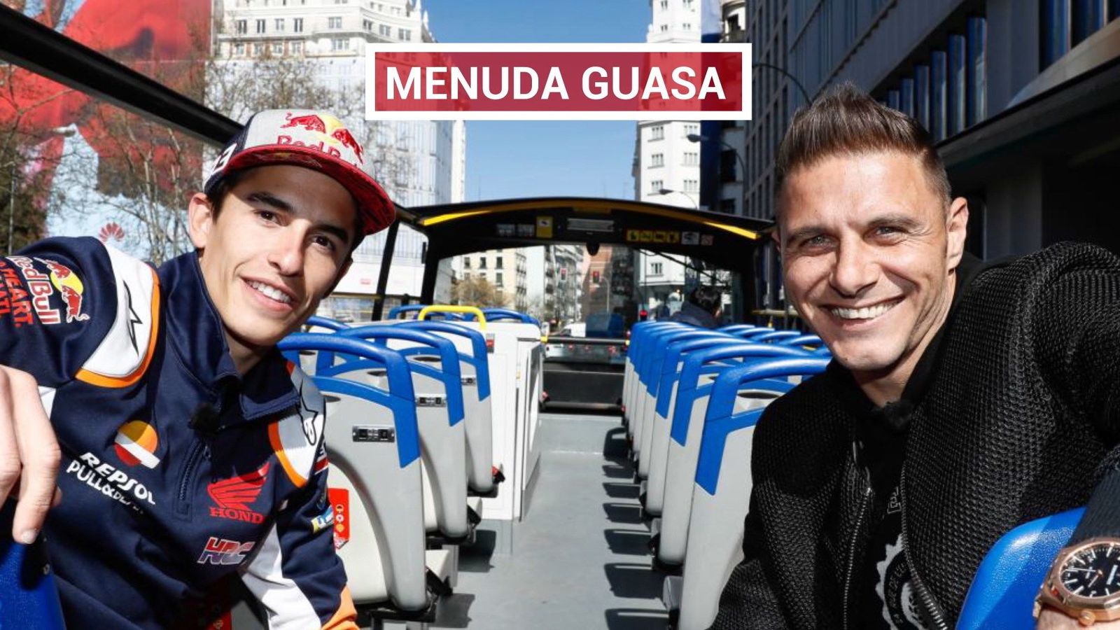 Joaquín y Márquez ironizan entre Neptuno y Cibeles