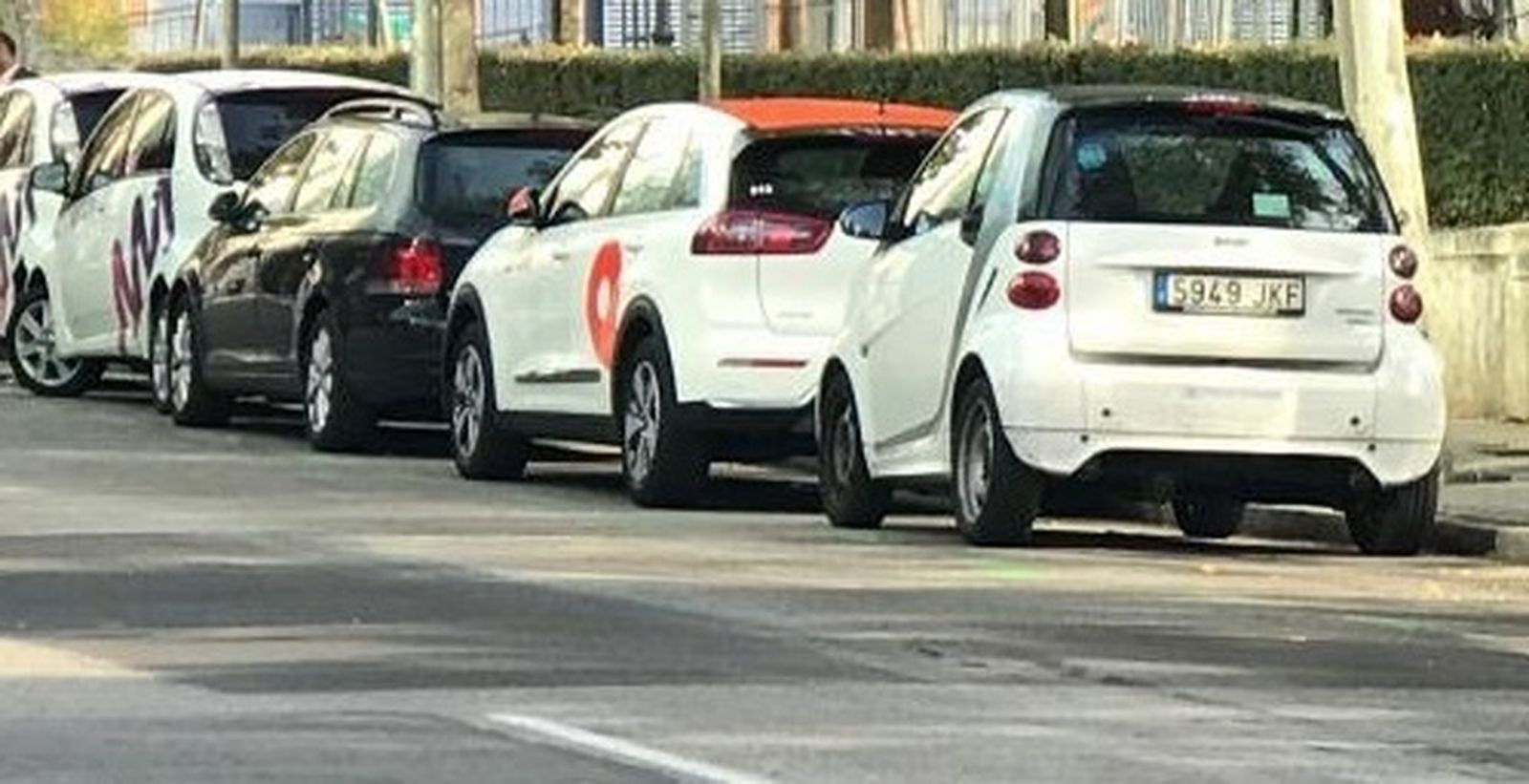 Coches compartidos en Boadilla