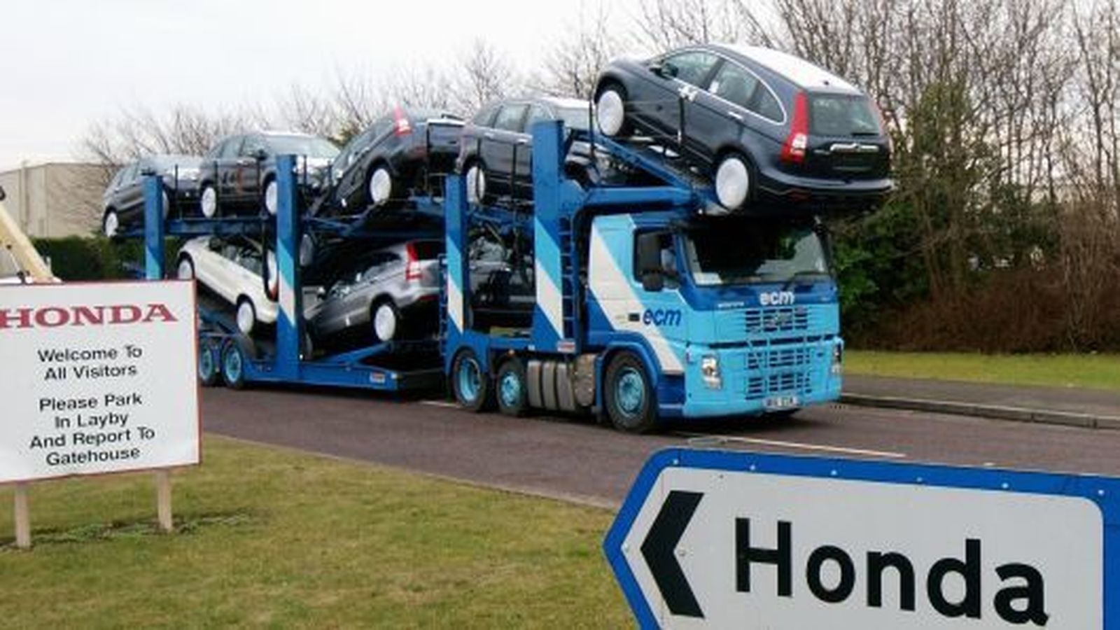Fábrica de Honda en Swindon