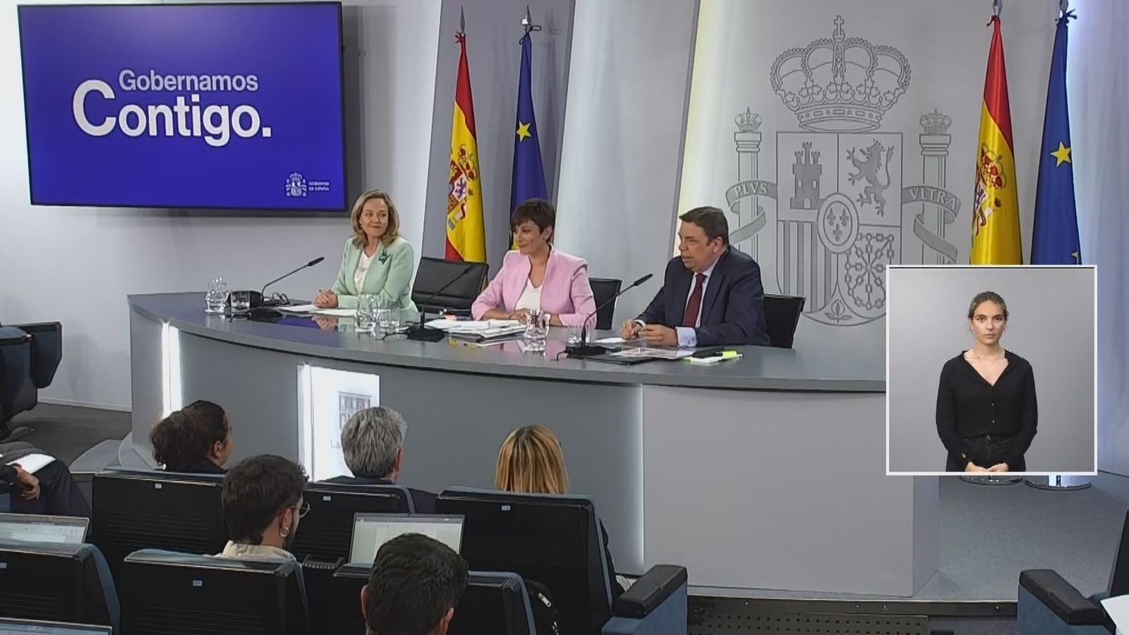 Rueda de prensa posterior al Consejo de Ministros
