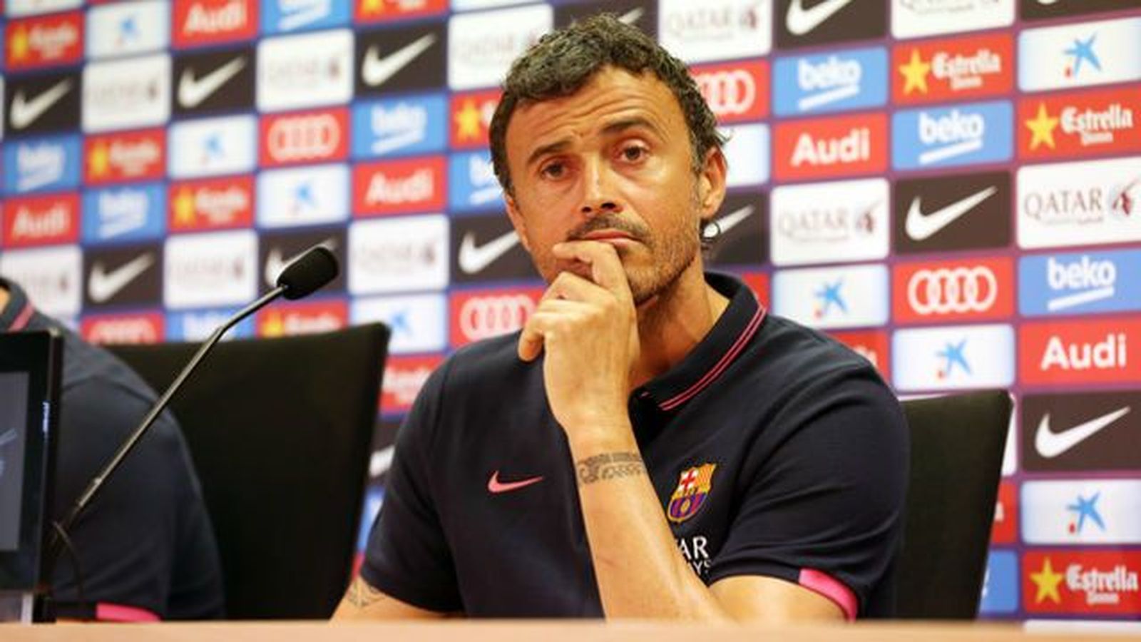 Luis Enrique: "El partido ante el Atlético es importante pero no decisivo"