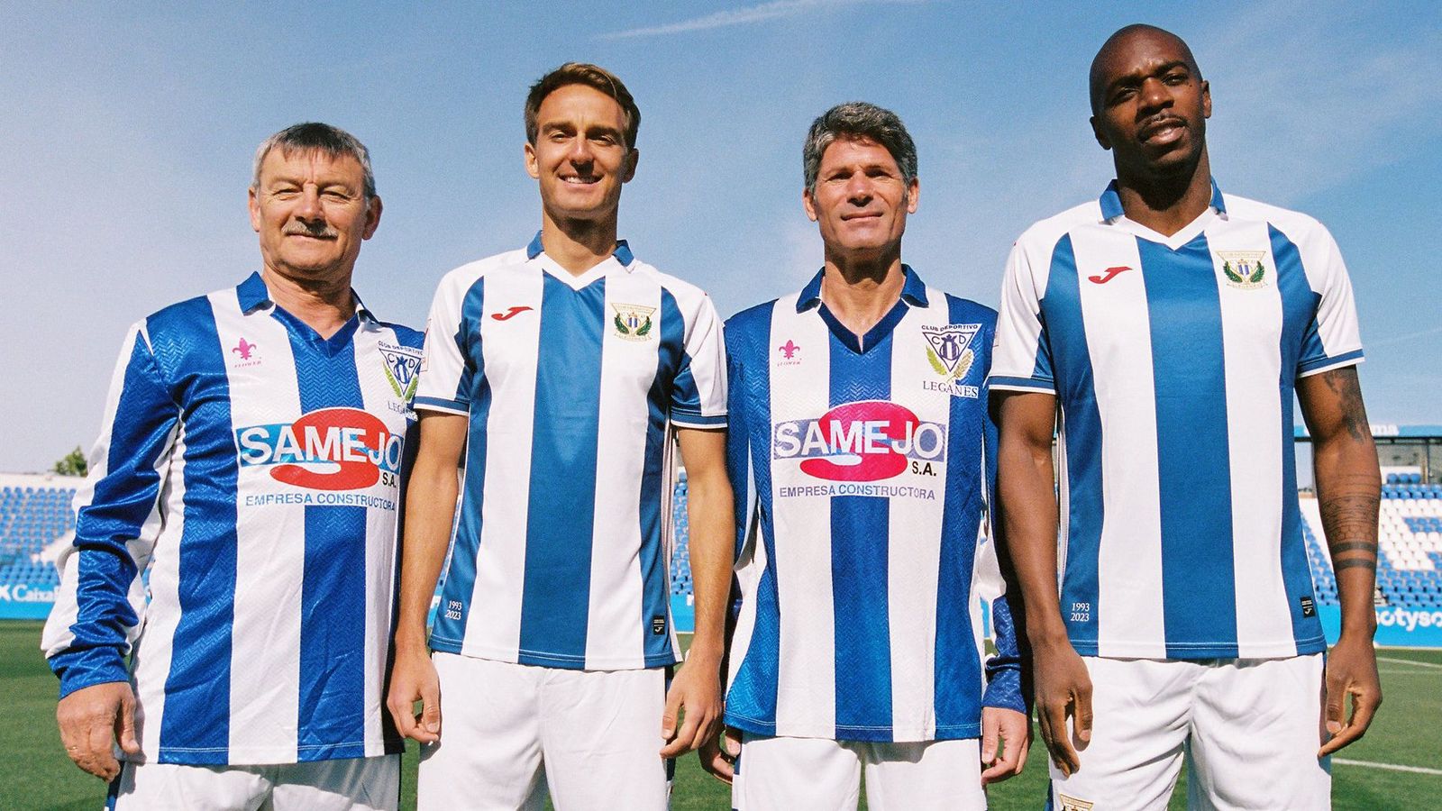 El Leganés recupera la camiseta de hace 30 años