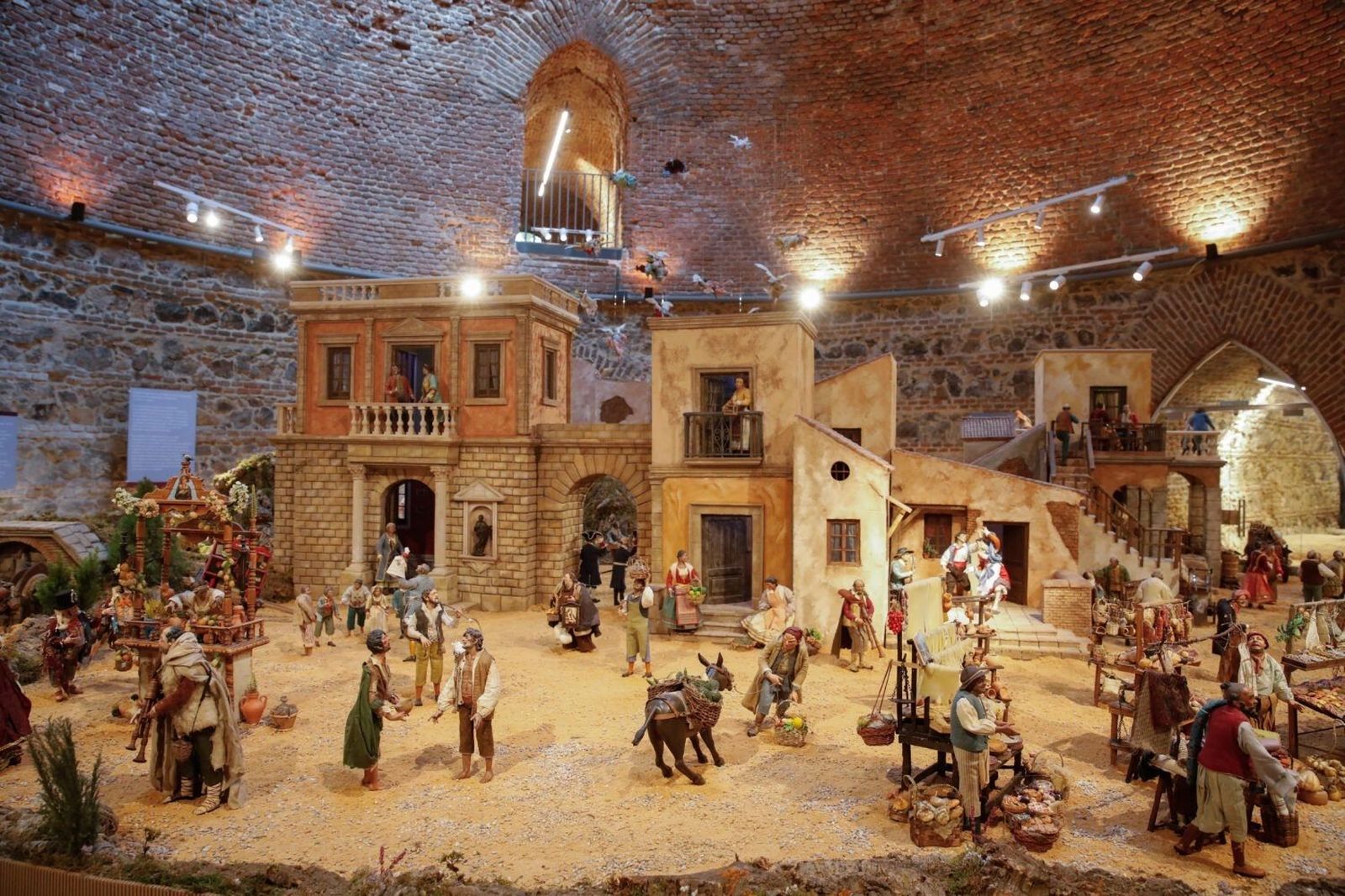 La Montaña Artificial del Retiro se convierte en joya del belén siciliano