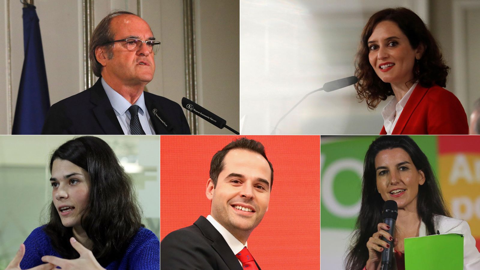 Gabilondo, Díaz Ayuso, Serra, Aguado y Monasterio debatirán en Telemadrid