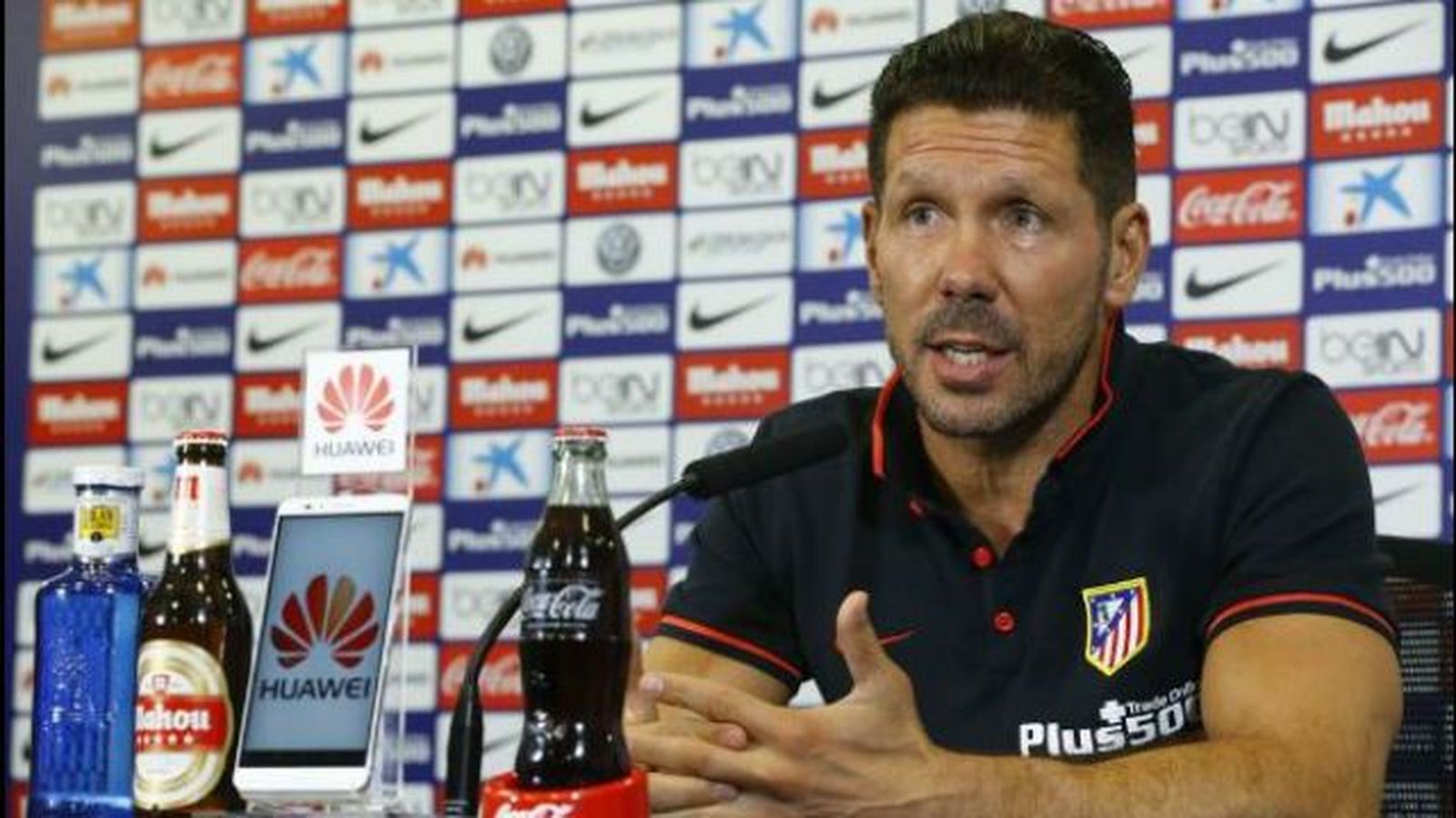Simeone: "Aún no hemos dado en la tecla con el Barça"