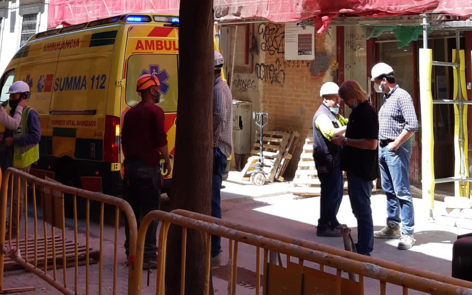 Accidente laboral en Callao