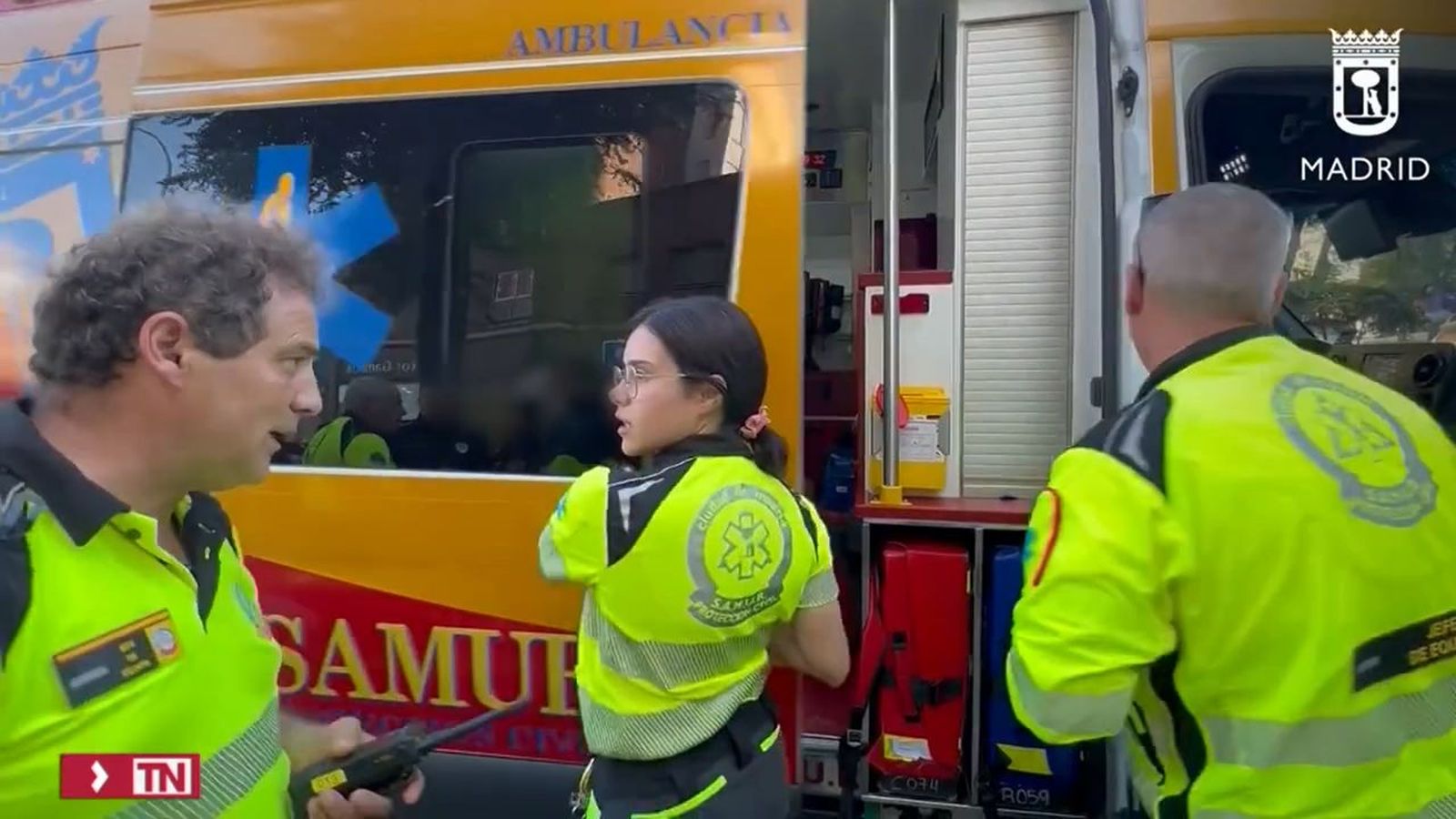 Herido un joven por arma blanca en Plaza de Conde de Casal