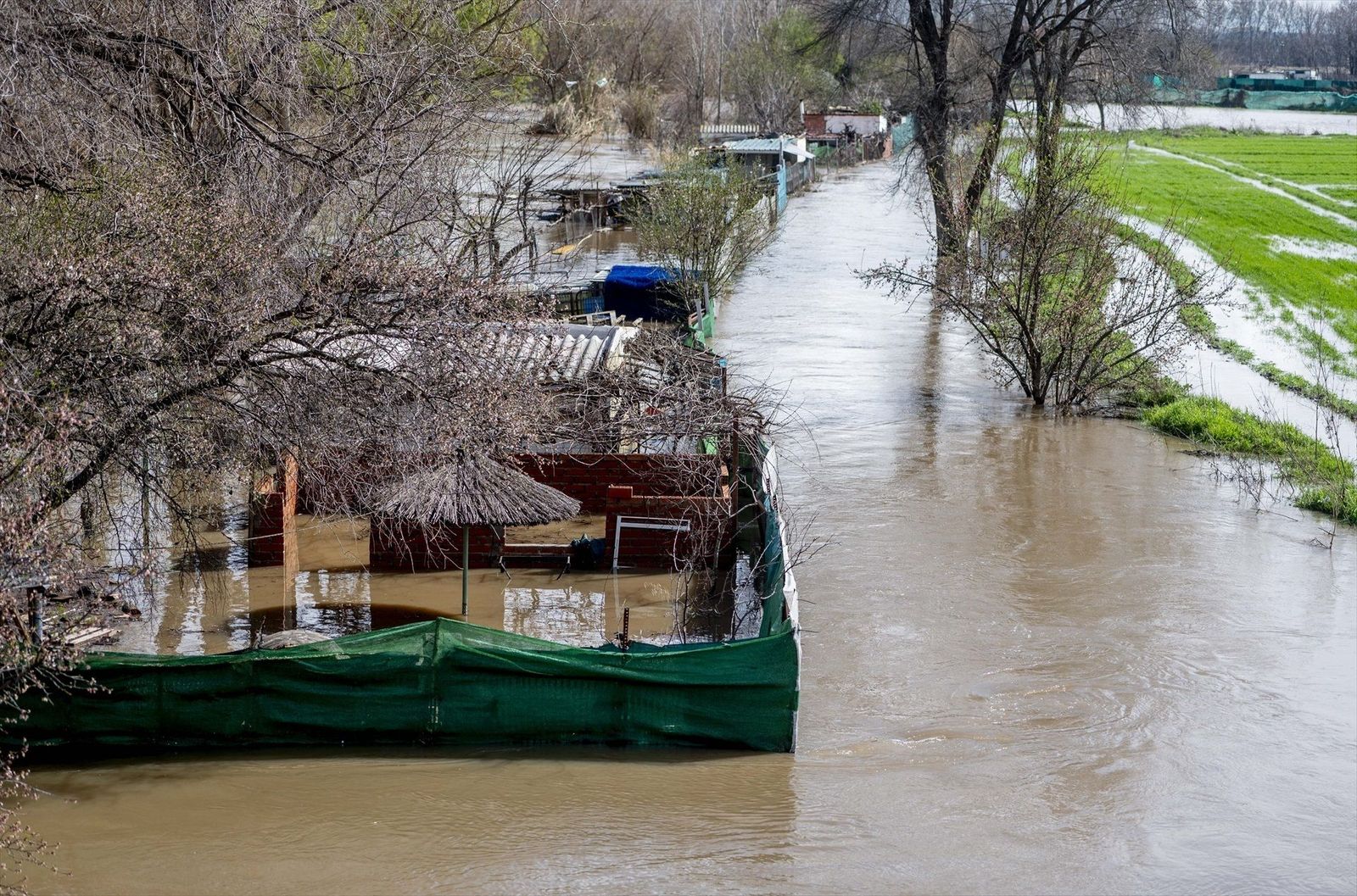 Más lluvia en Madrid y deshielo en la sierra: volvemos al nivel 1 del plan de inundaciones