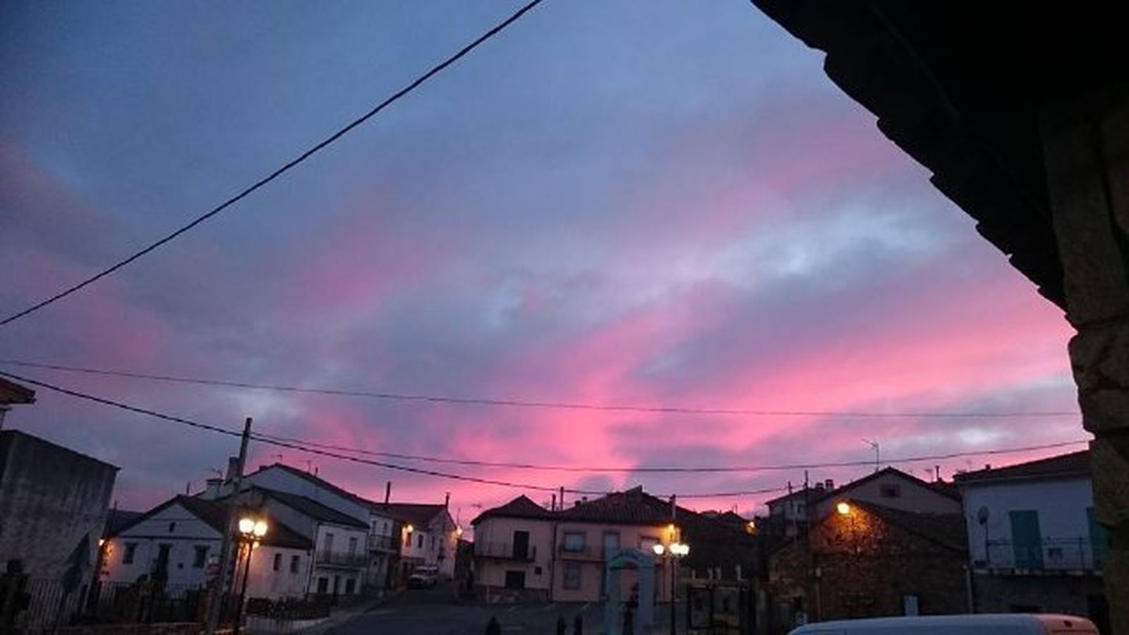 Atardecer en Gargantilla del Lozoya