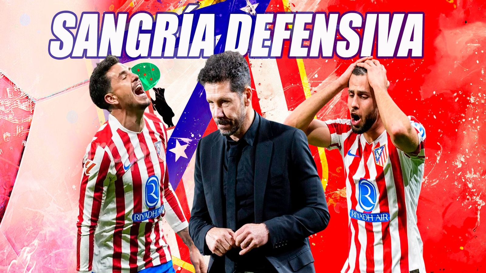 El Atlético de Madrid hace aguas en defensa