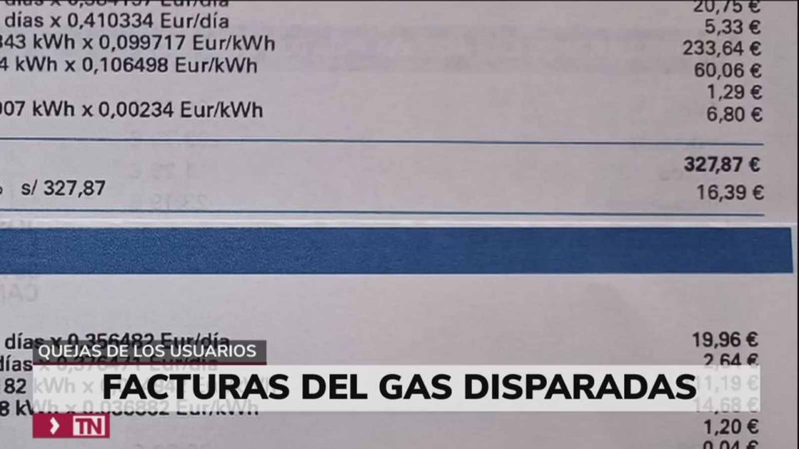 La factura de gas del mes de enero se triplica en los hogares con tarifa no regulada