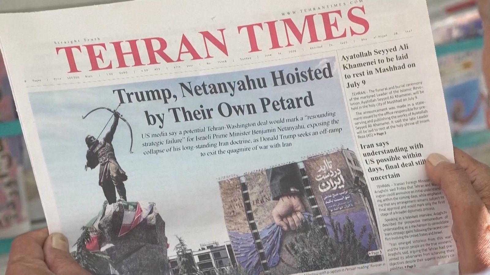 Irán advierte que si EEUU no cumple sus compromisos en Líbano peligra el acuerdo