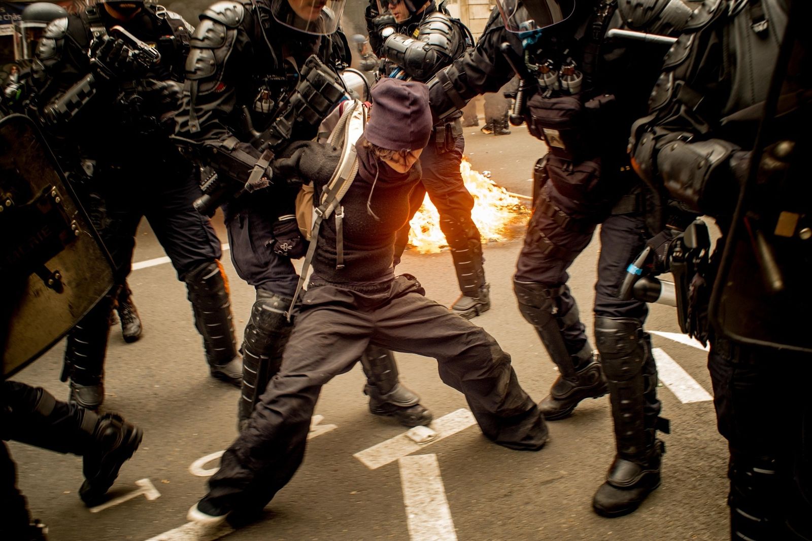 Protestas en Francia contra la reforma de las pensiones
