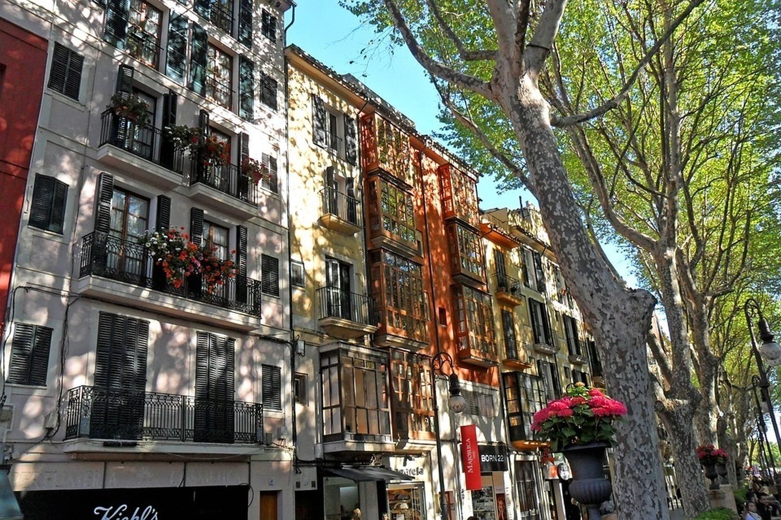 Fachadas del Paseo del Borne (Palma)