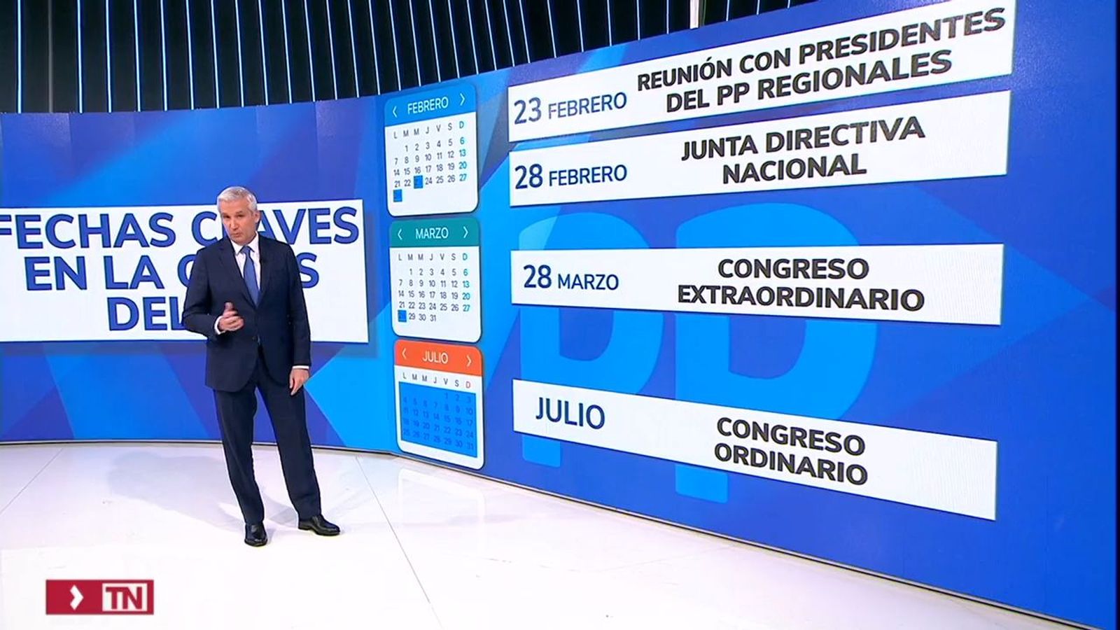 Pablo Casado gana tiempo y marca un calendario que definirá su futuro político