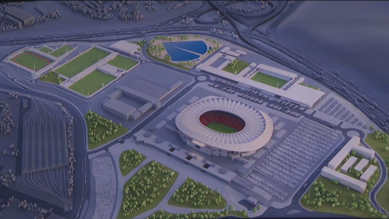 Así será la nueva Ciudad del Deporte del Atlético de Madrid