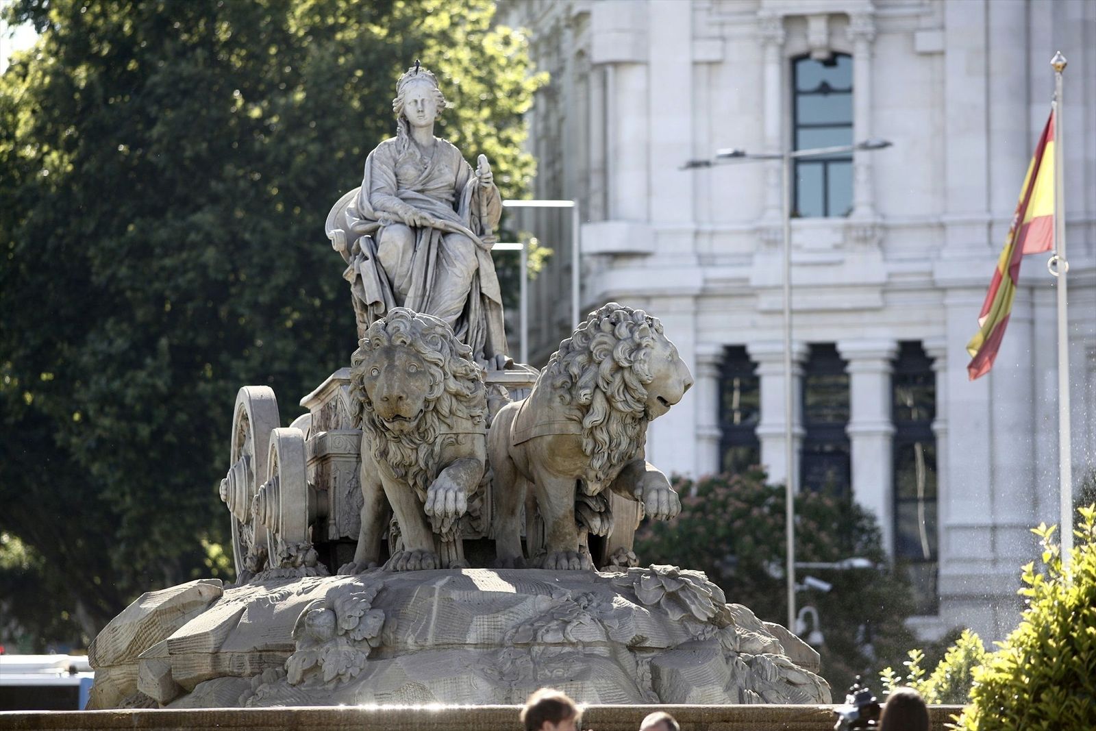 La fuente de Cibeles afronta en junio su restauración más ambiciosa en casi 250 años