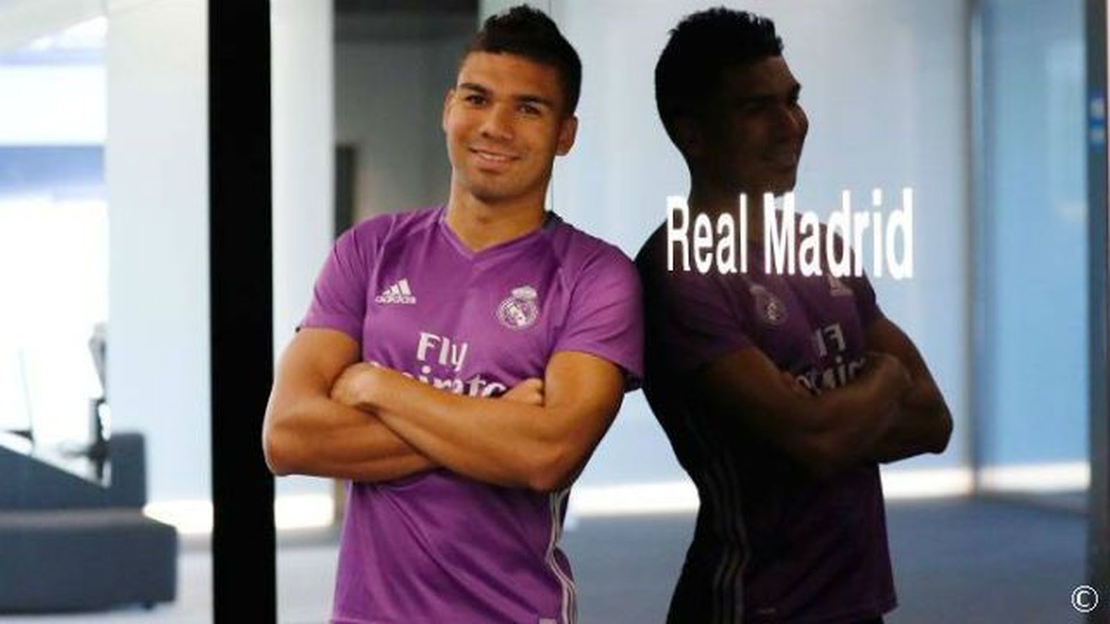 Casemiro: "Trabajo duro para volver más fuerte"