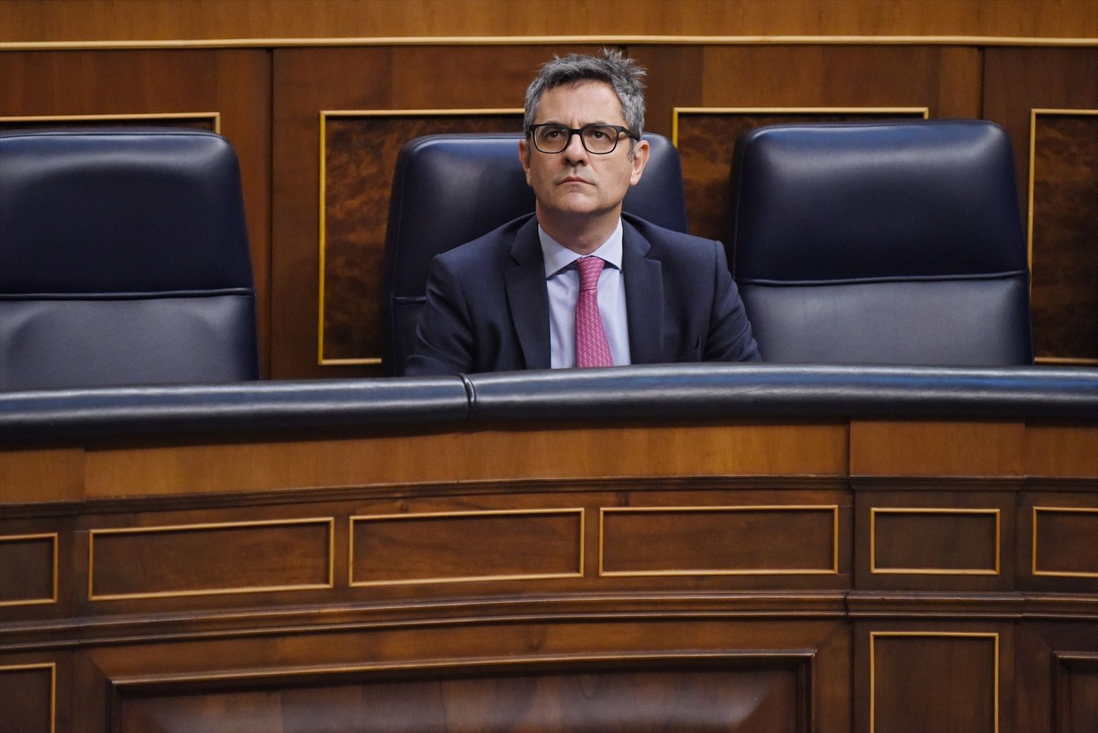 El ministro de la Presidencia, Relaciones con las Cortes y Justicia, Félix Bolaños