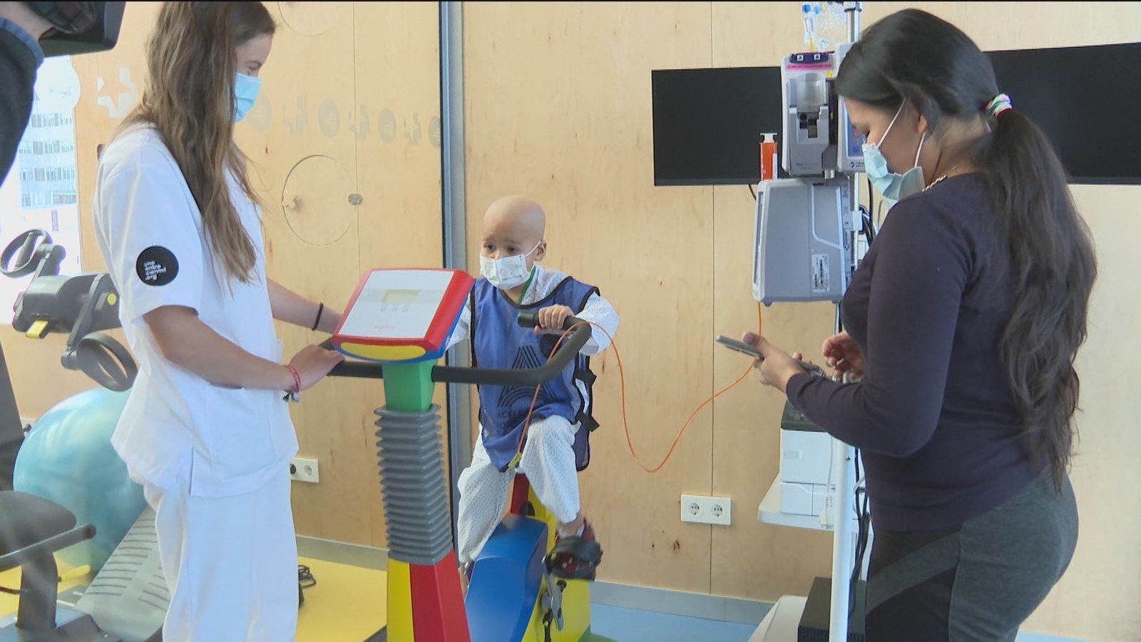 La Paz usa el deporte en el tratamiento del cáncer infantil
