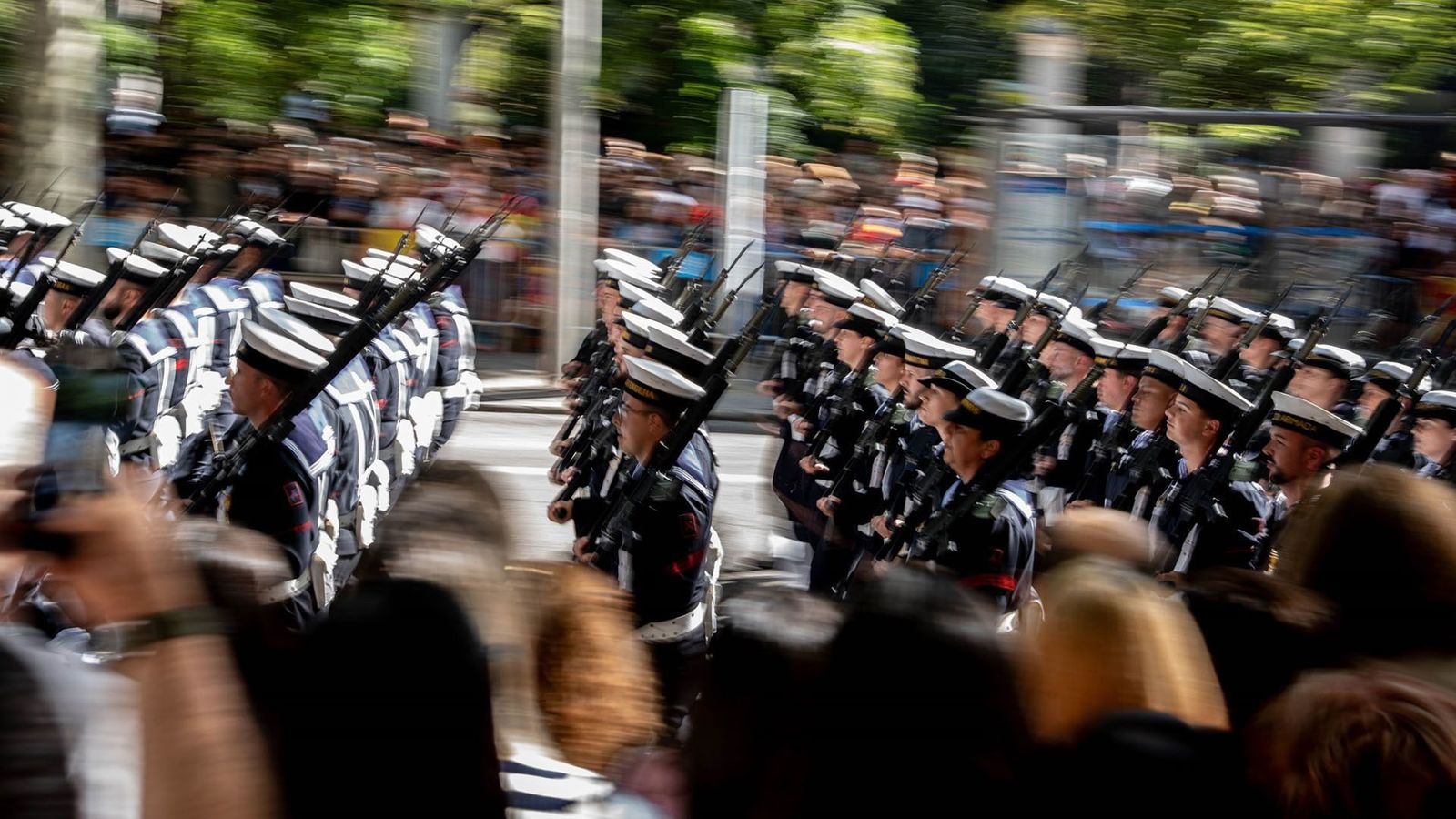 Telemadrid arrasa en el Día de la Hispanidad: el desfile militar supera el 20,5% de audiencia