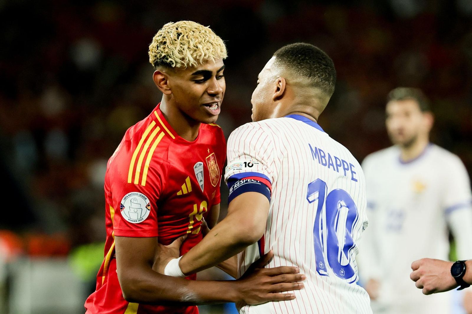 Lamine Yamal y Mbappé