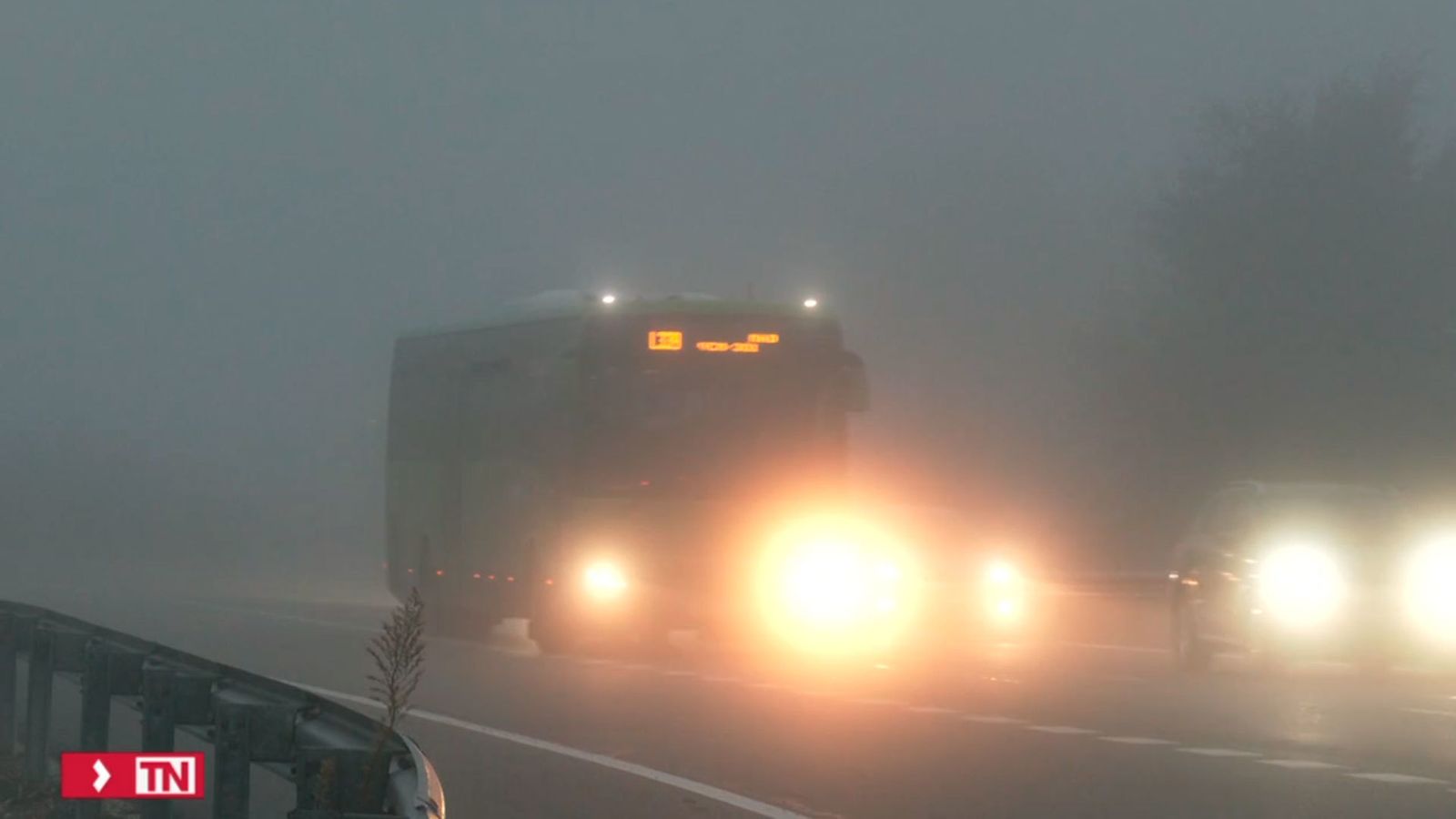 Niebla en Madrid