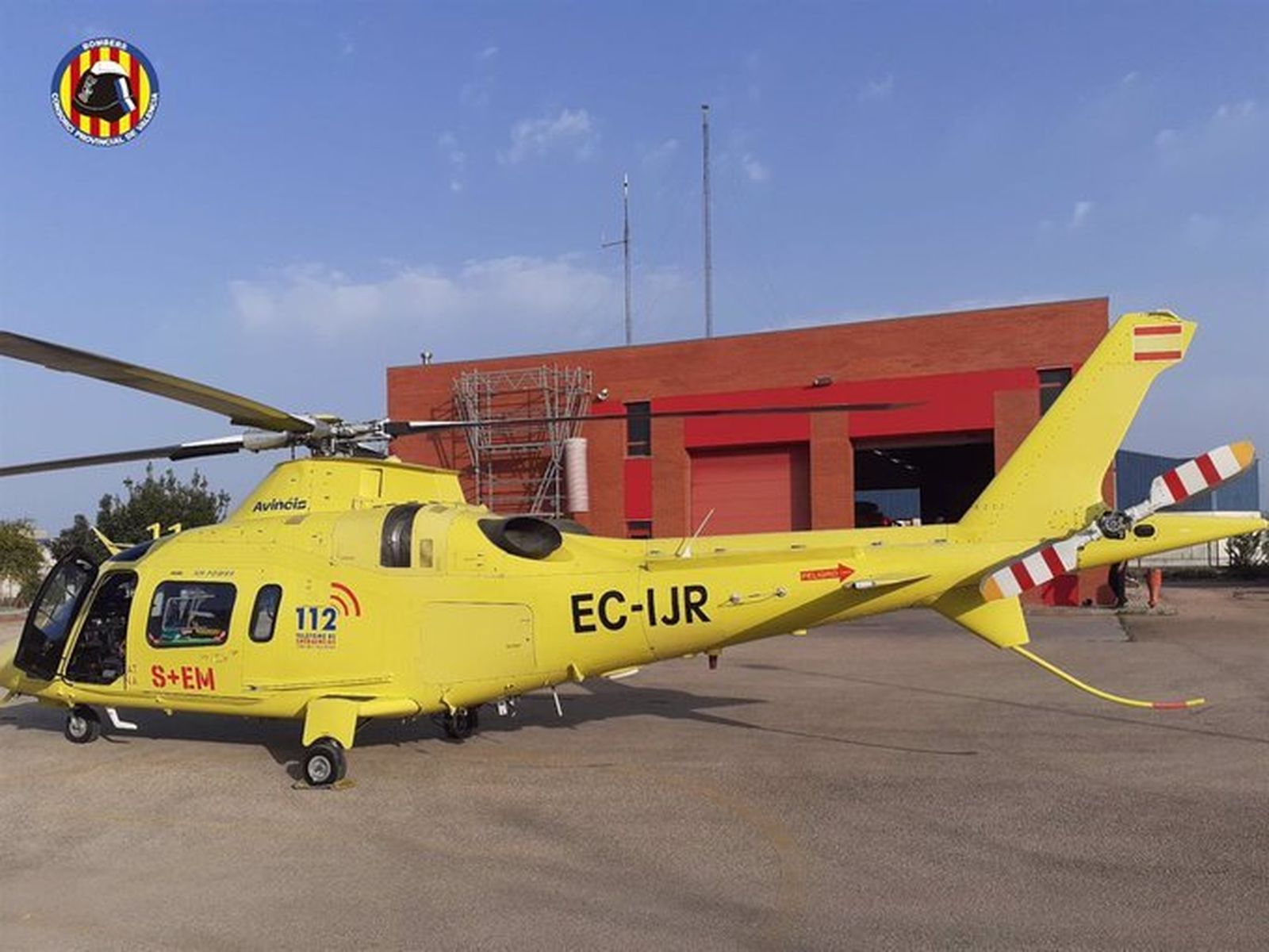 Helicóptero de emergencias de la Generalitat valenciana