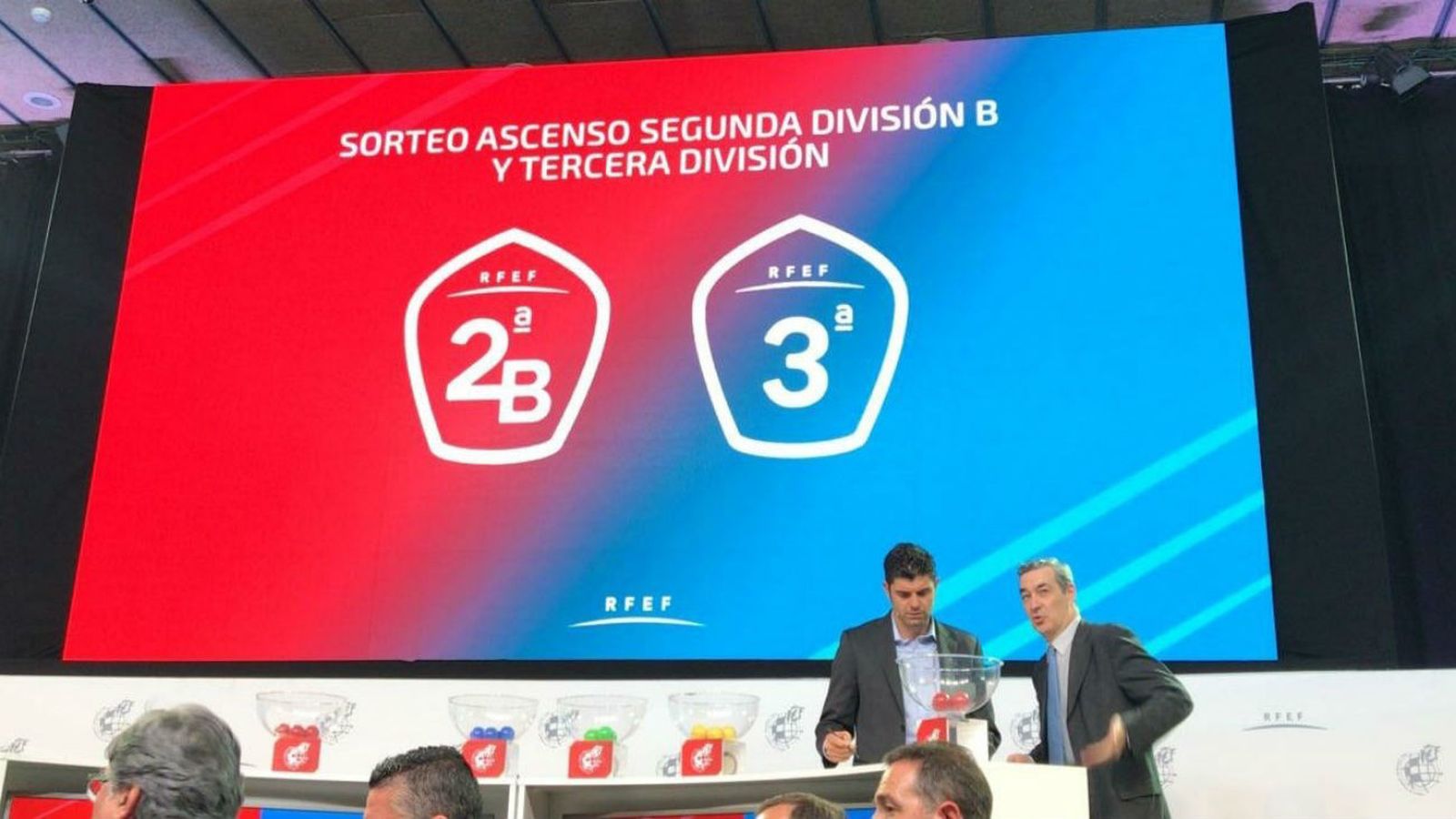 Sorteo de Segunda B