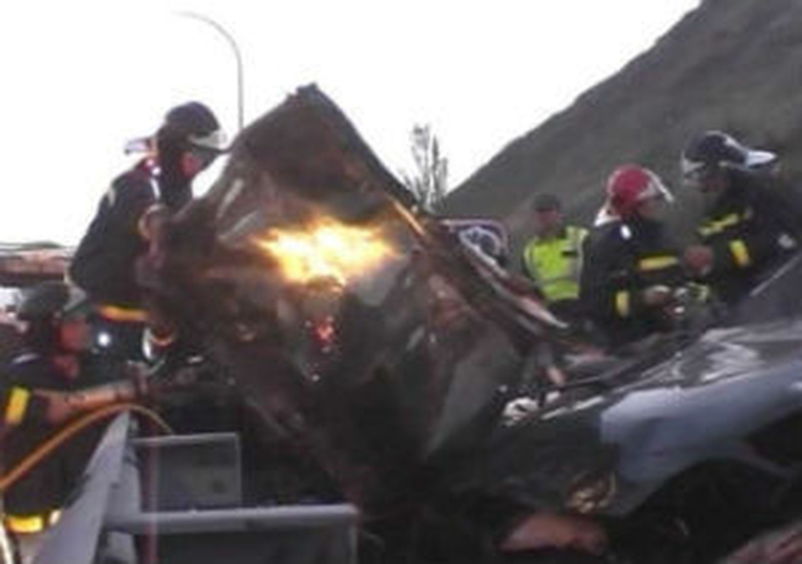 Un hombre muere al estrellarse su vehículo cerca de Barajas