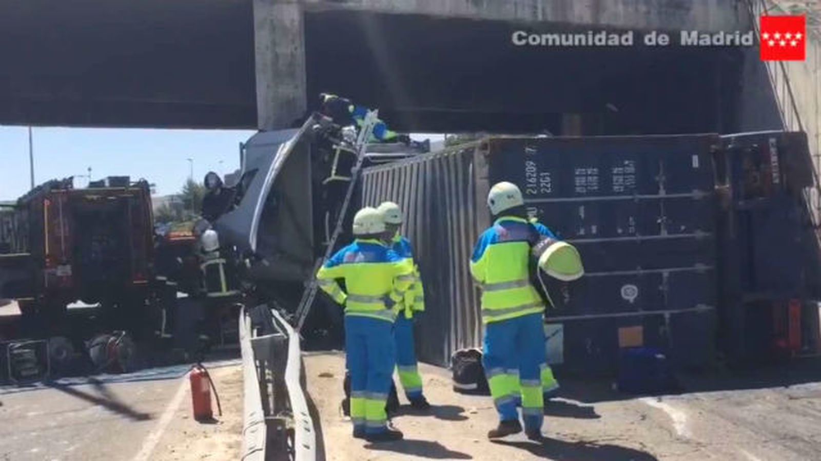 Camiòn accidentado