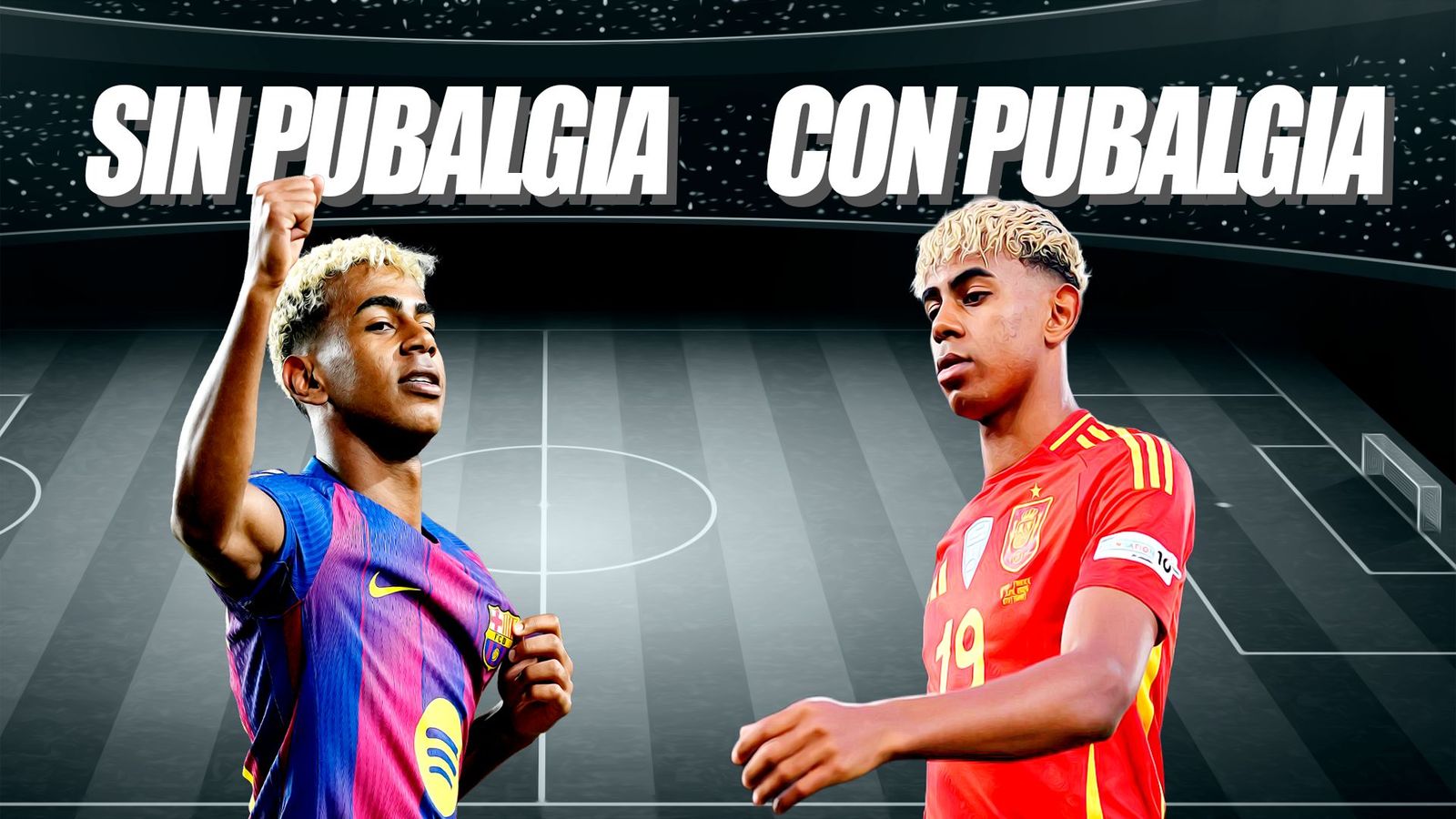 Lamine Yamal, con el Barça sin pubalgia; pero con España, con pubalgia