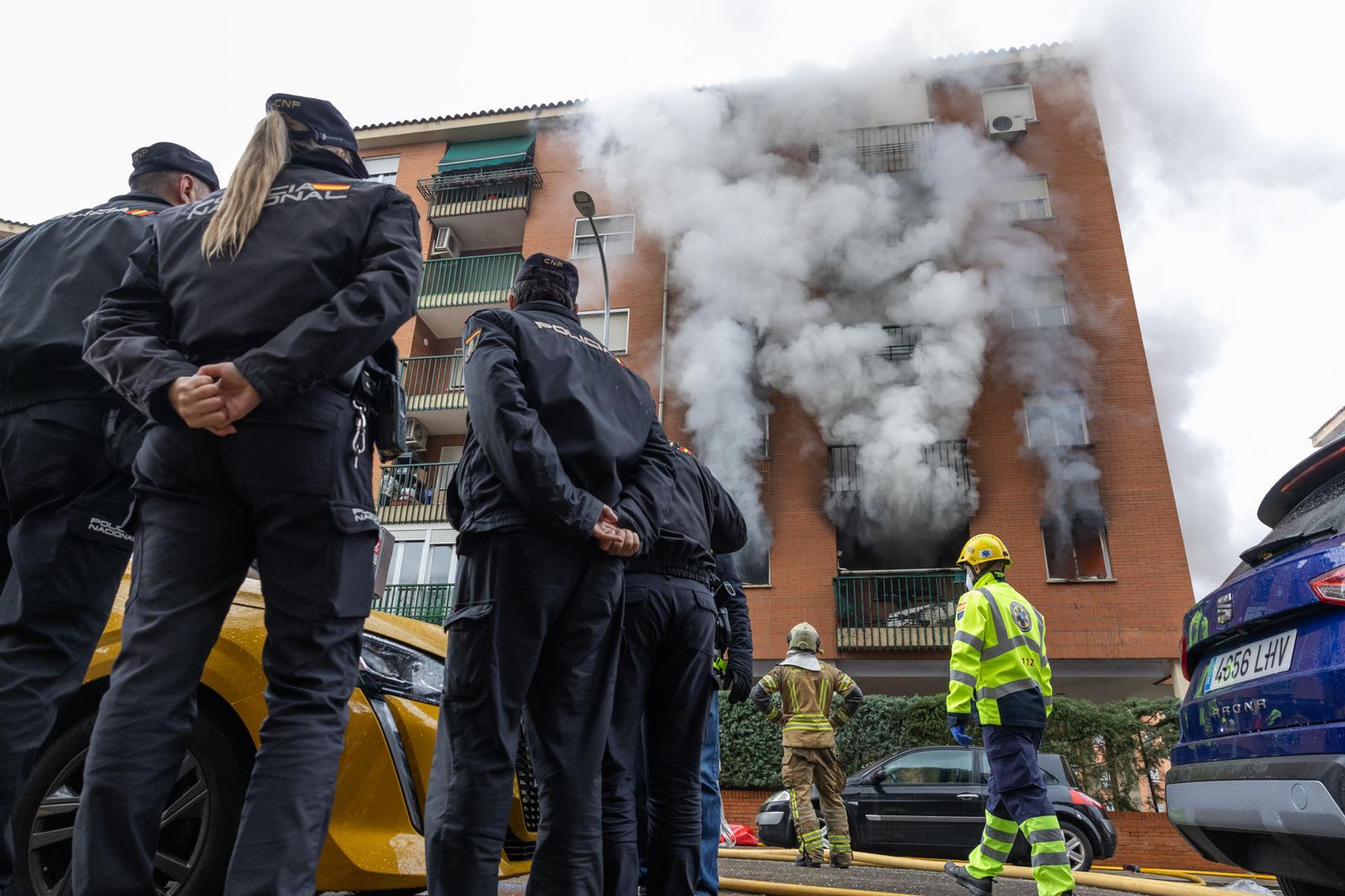 Incendio en Toledo