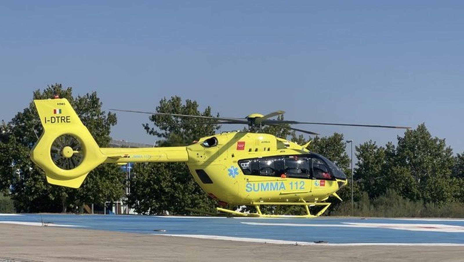 Helicóptero del Summa112