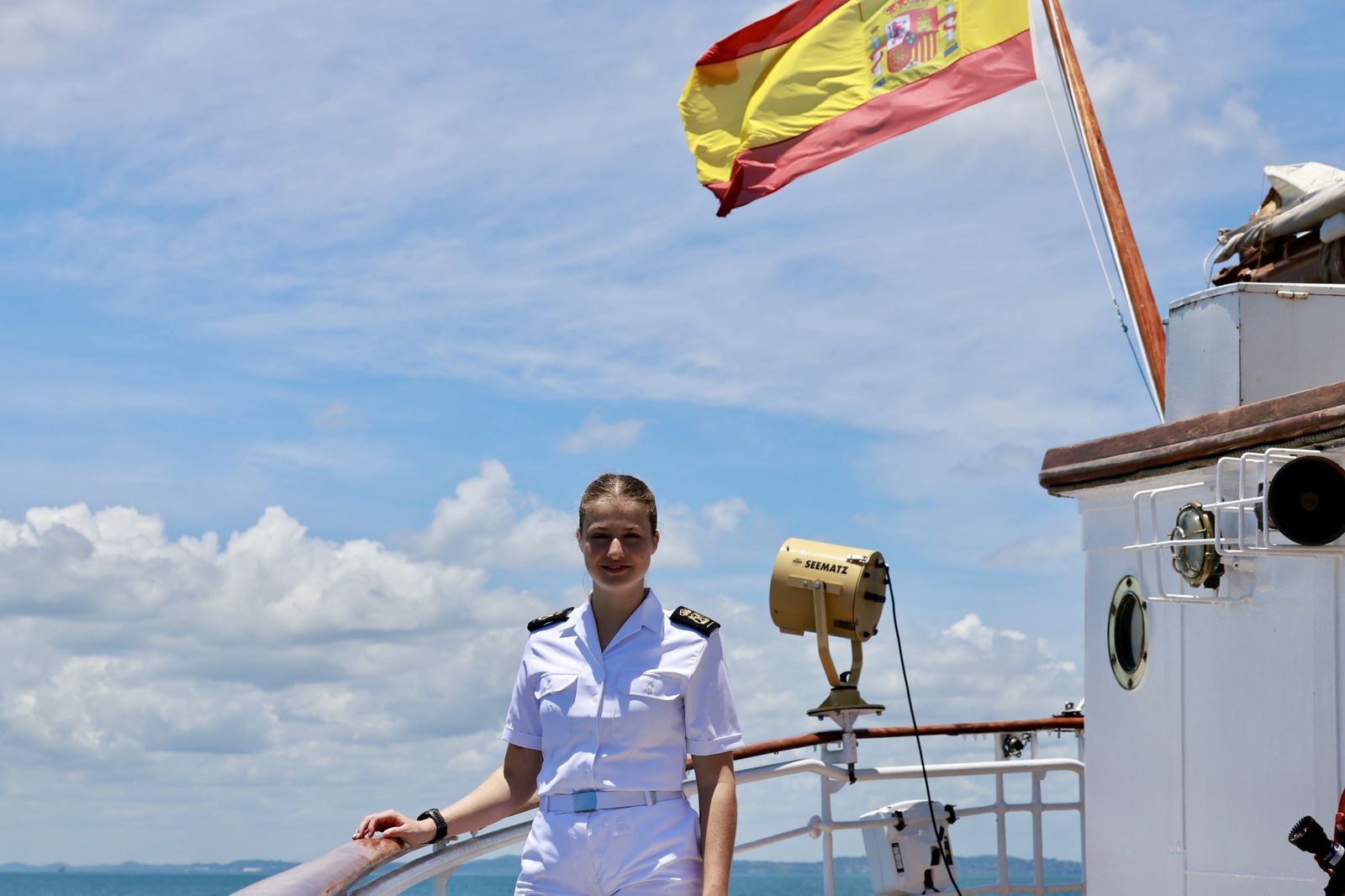 La princesa de Asturias en Salvador de Bahía