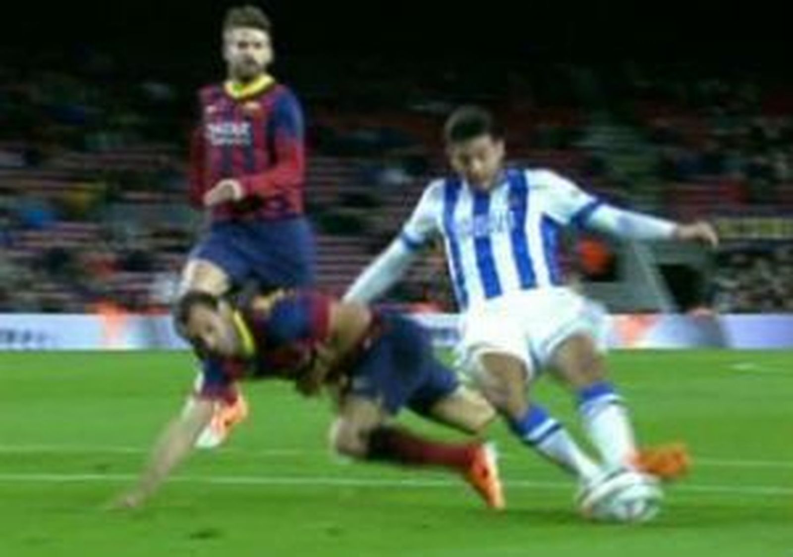 2-0. Un Barça sin brillo ante la Real se acerca a la final de Copa