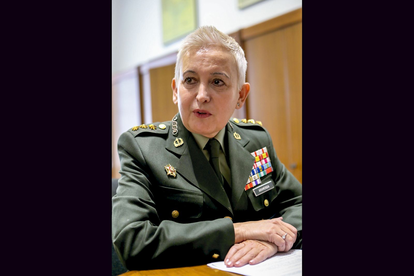 Begoña Aramendía, segunda mujer que alcanza el generalato en las Fuerzas Armadas españolas