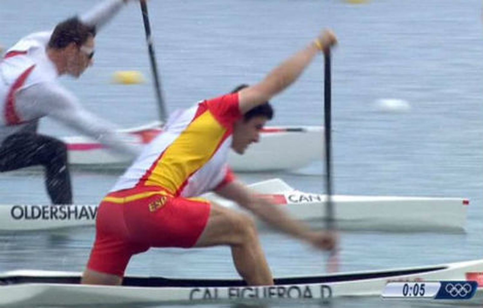 David Cal, plata en C-1 1.000 metros de piragüismo