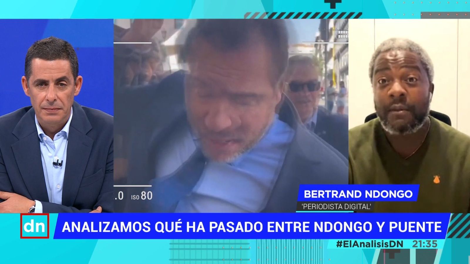 Bertrand Ndongo vive un ‘encontronazo’ con el ministro Óscar Puente