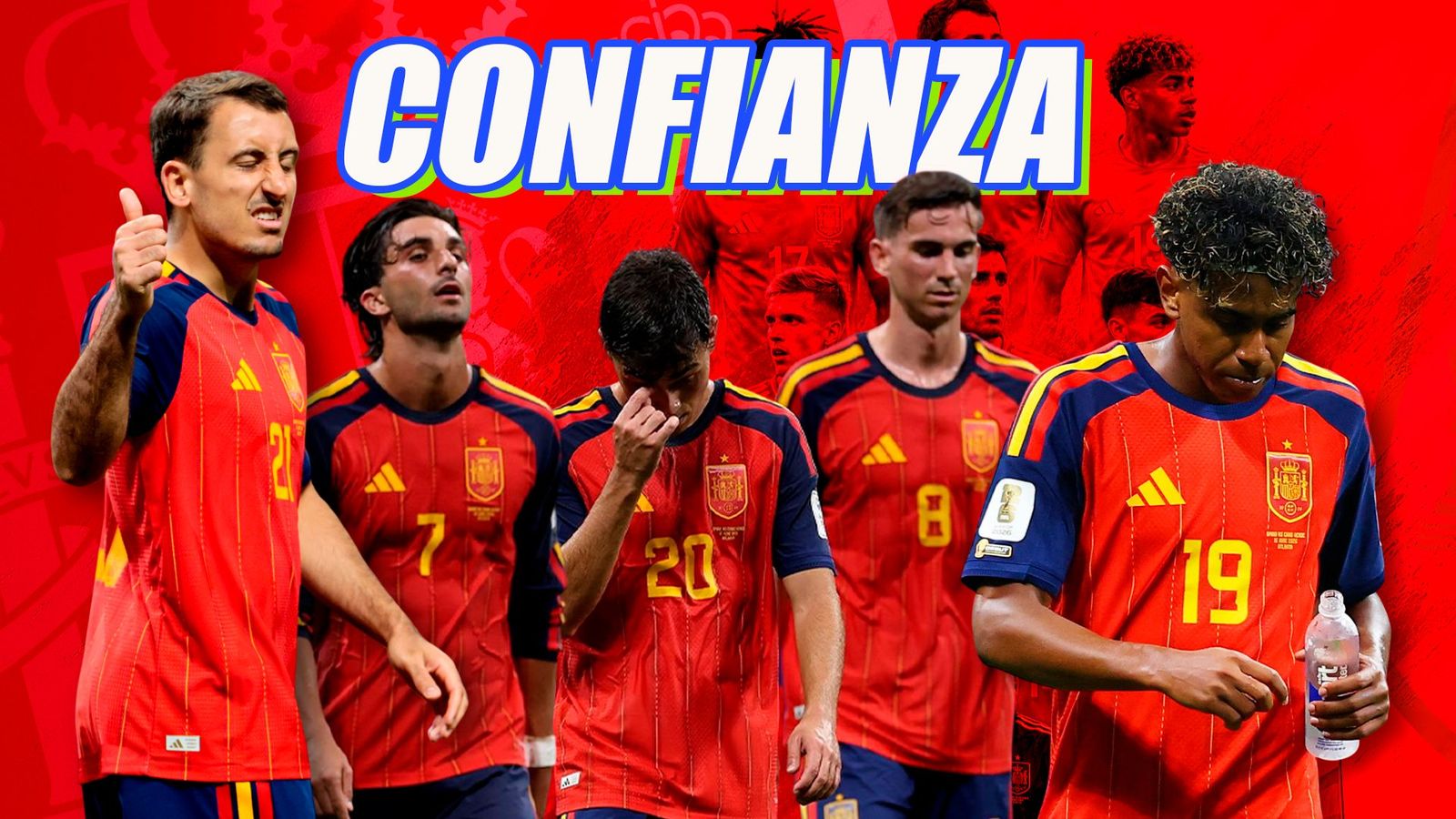 España no duda de su juego, confianza ciega entre los jugadores