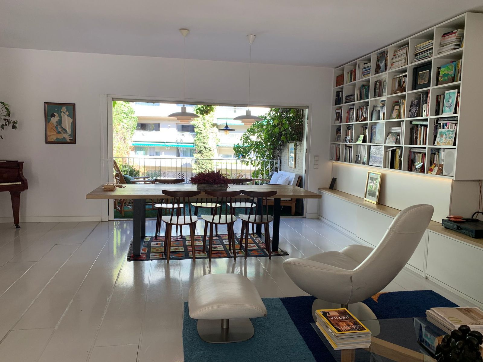 Esta casa está reformada. Se tiraron tabiques y se consiguió ganar mucha luz.