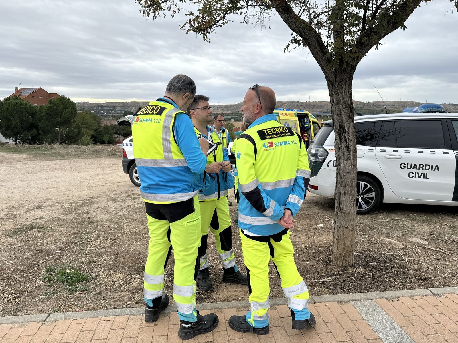 Accidente laboral en Mejorada del Campo