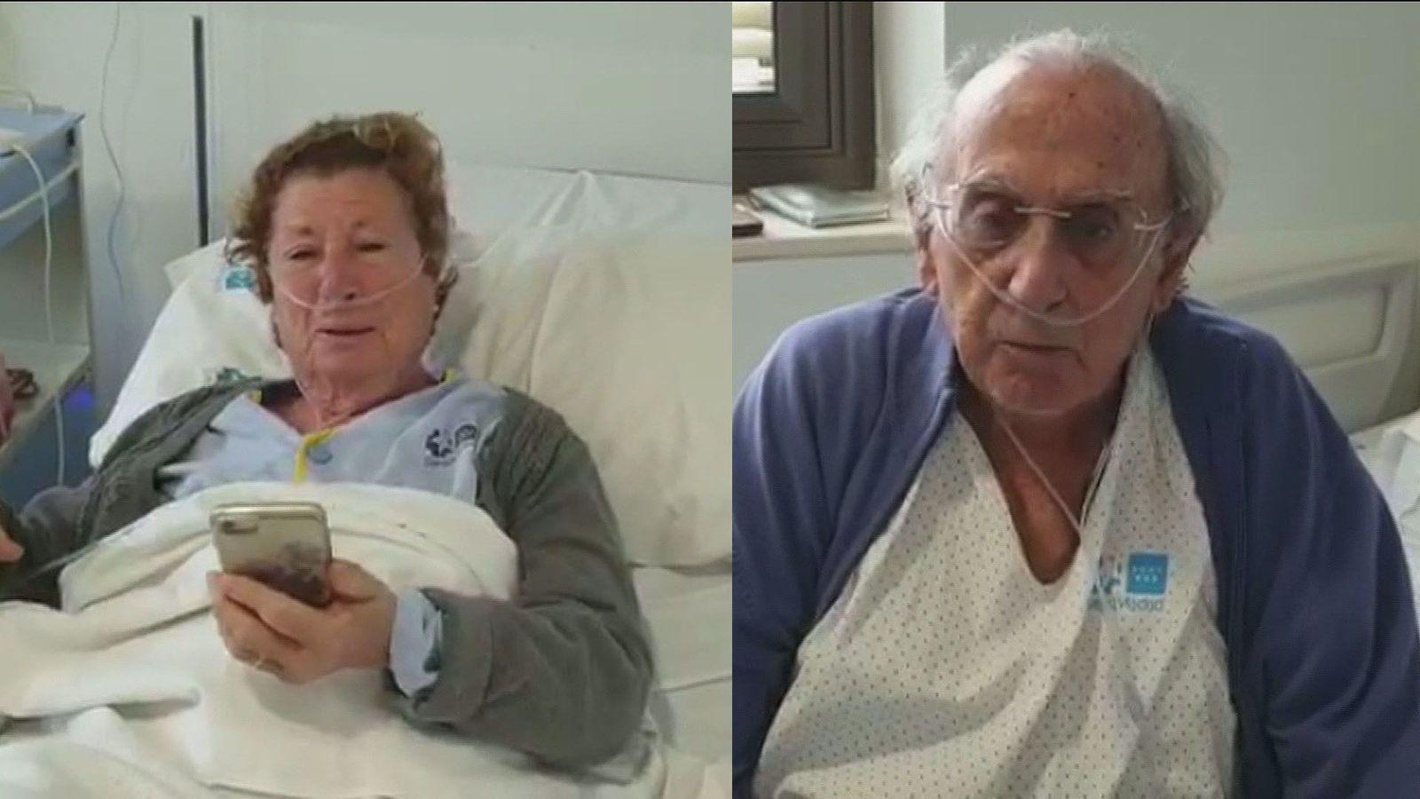 Enrique y Paloma celebran su 55 aniversario de boda ingresados por Covid en el Hospital Ramón y Cajal
