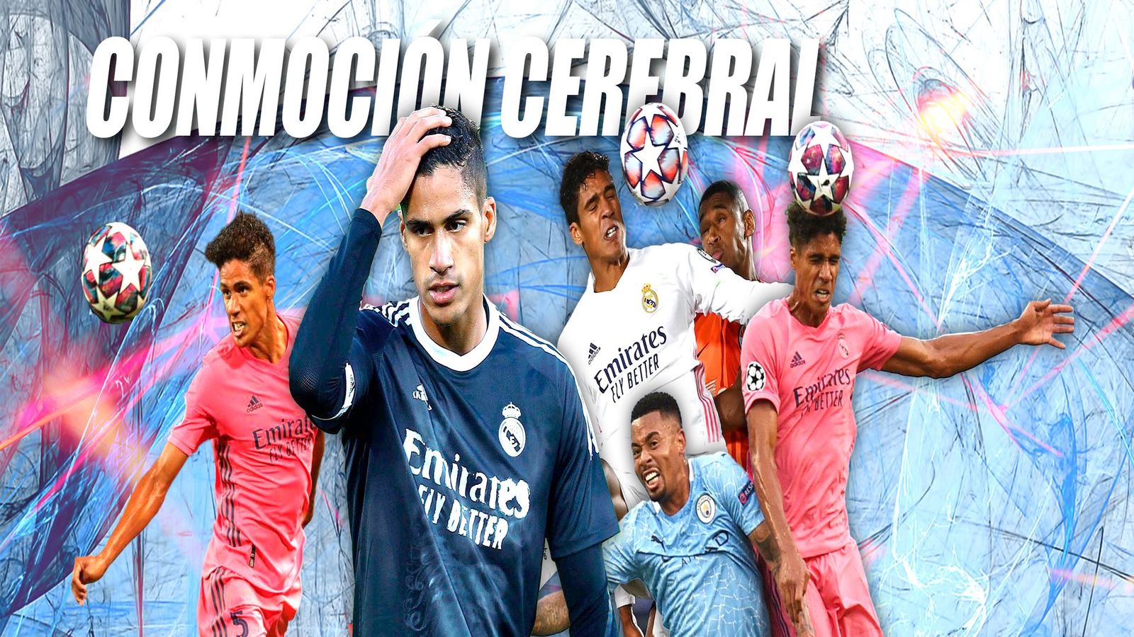 Varane y las conmociones cerebrales