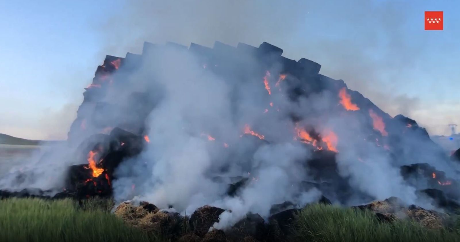 Incendio en Camarma de Esteruelas