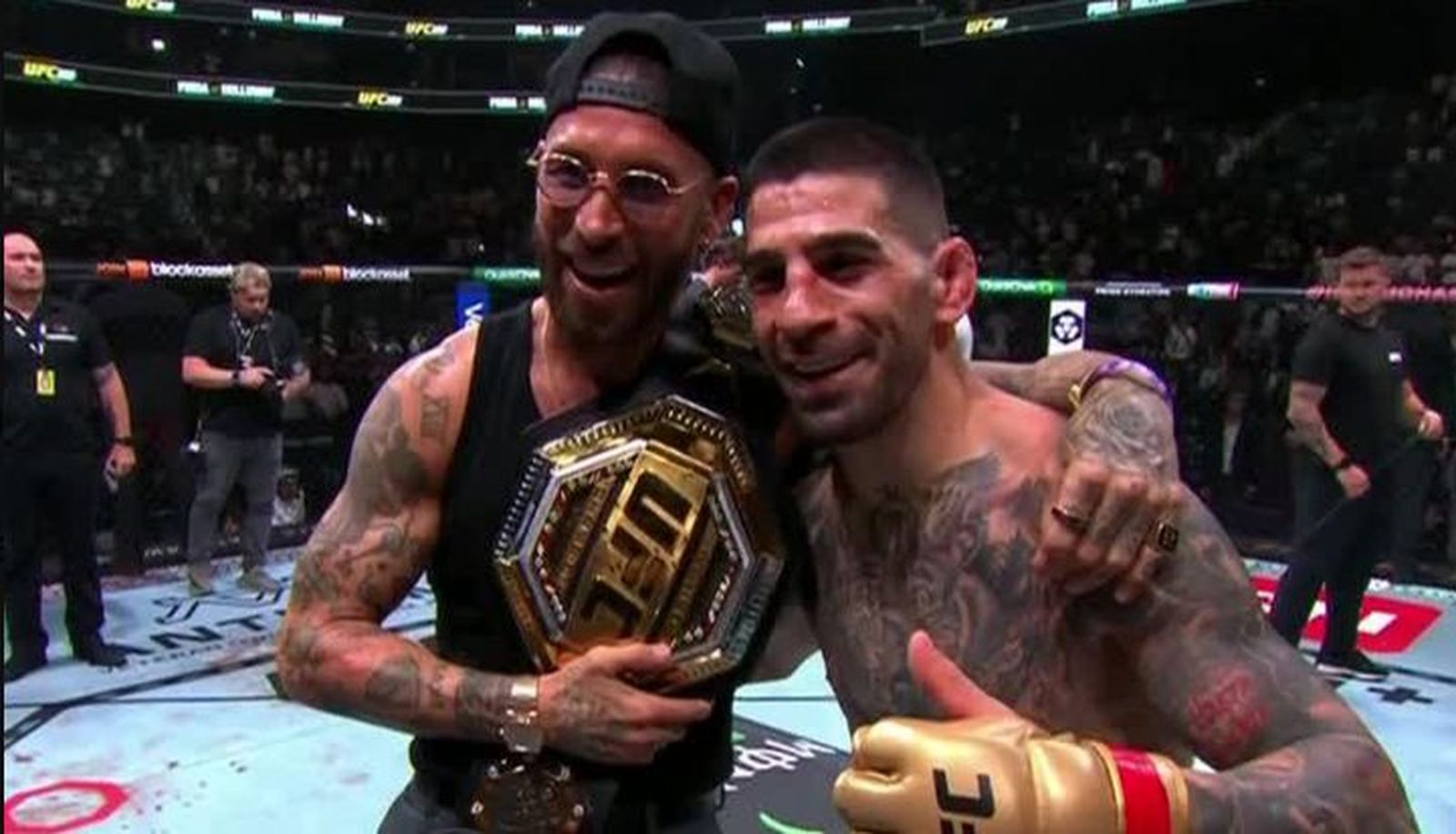 Sergio Ramos y Topuria