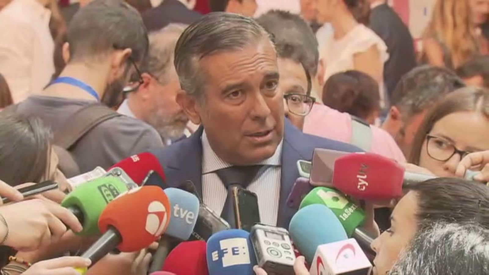 El consejero de Justicia, Interior y Víctimas, Enrique López