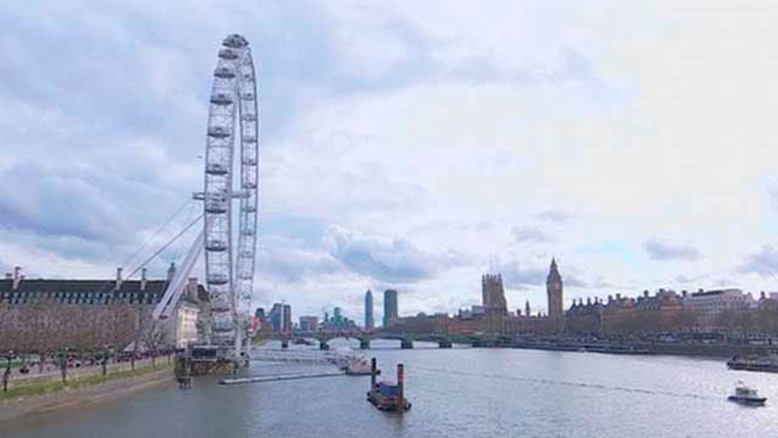 Estudiantes madrileños  sorprendidos por el ataque en el London Eye