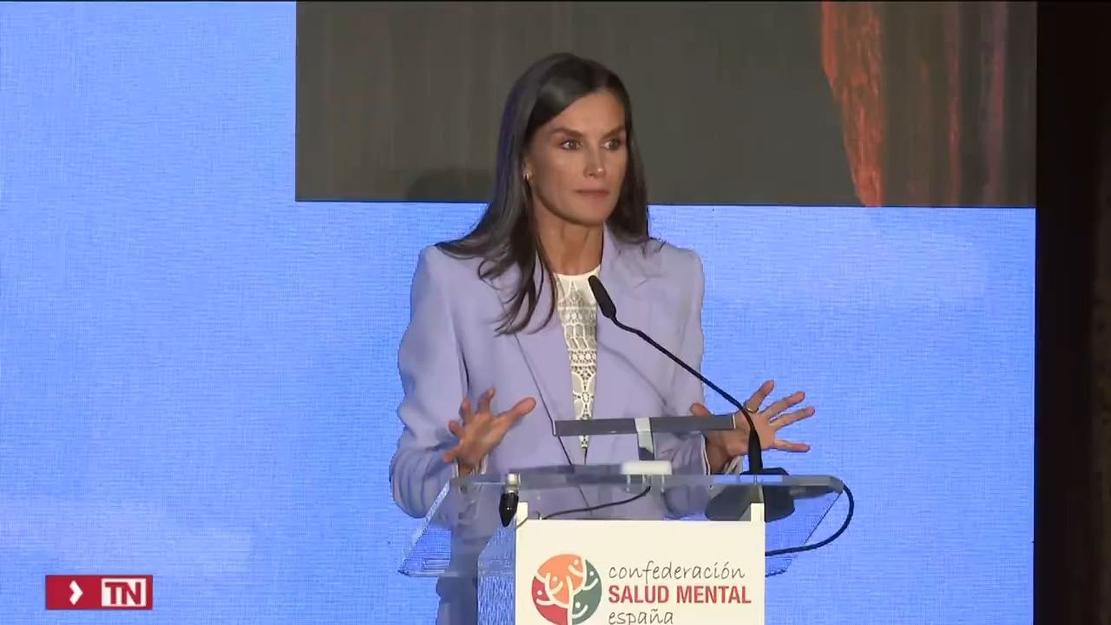 La Reina habla sobre salud mental