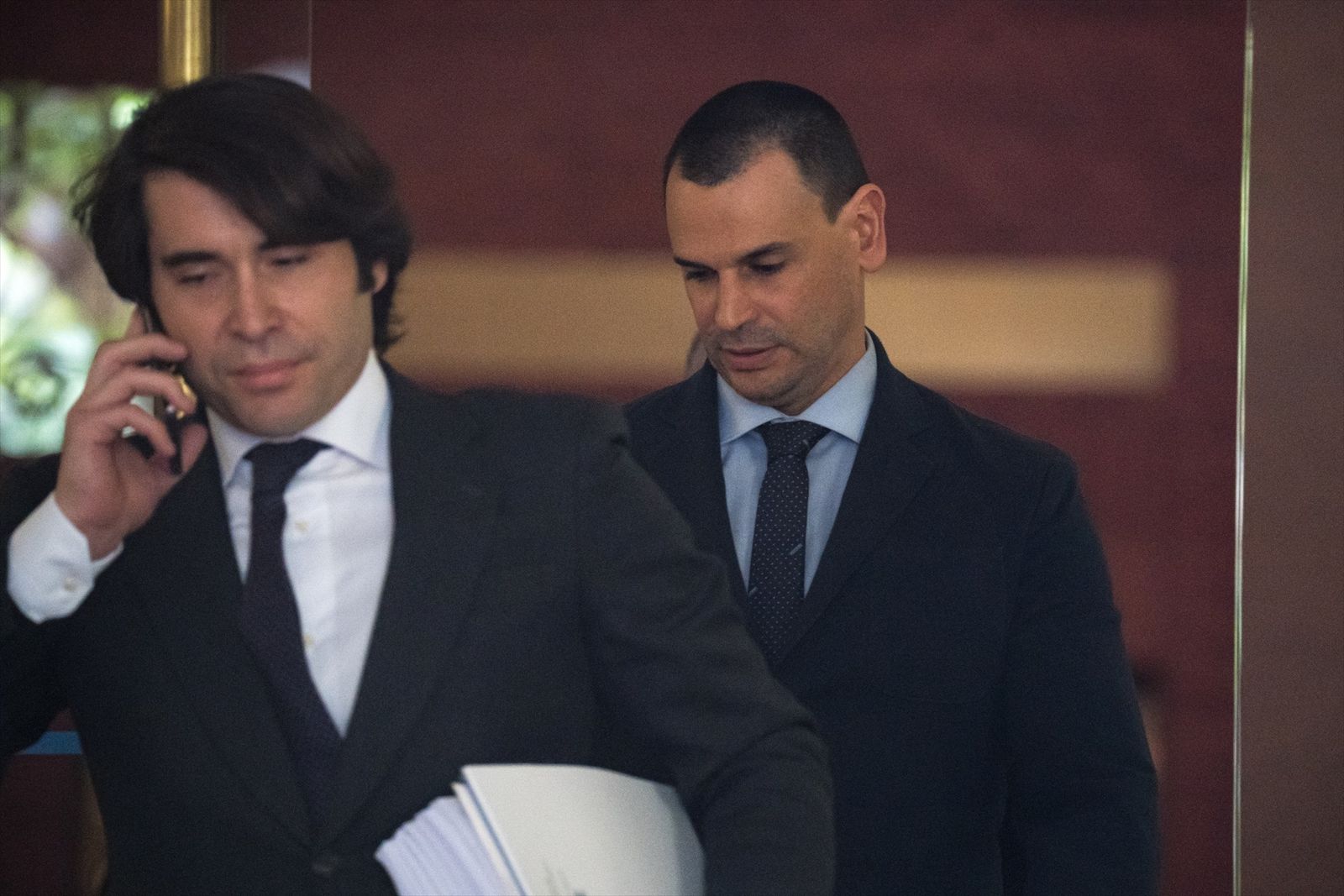 El empresario Alberto González Amador a su salida del Tribunal Superior de Justicia